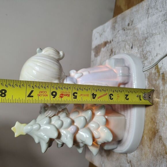 Ceramic Christmas Tree Night Light - Picture 3 of 6